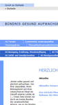 Mobile Screenshot of buendnis-gesund-aufwachsen.de